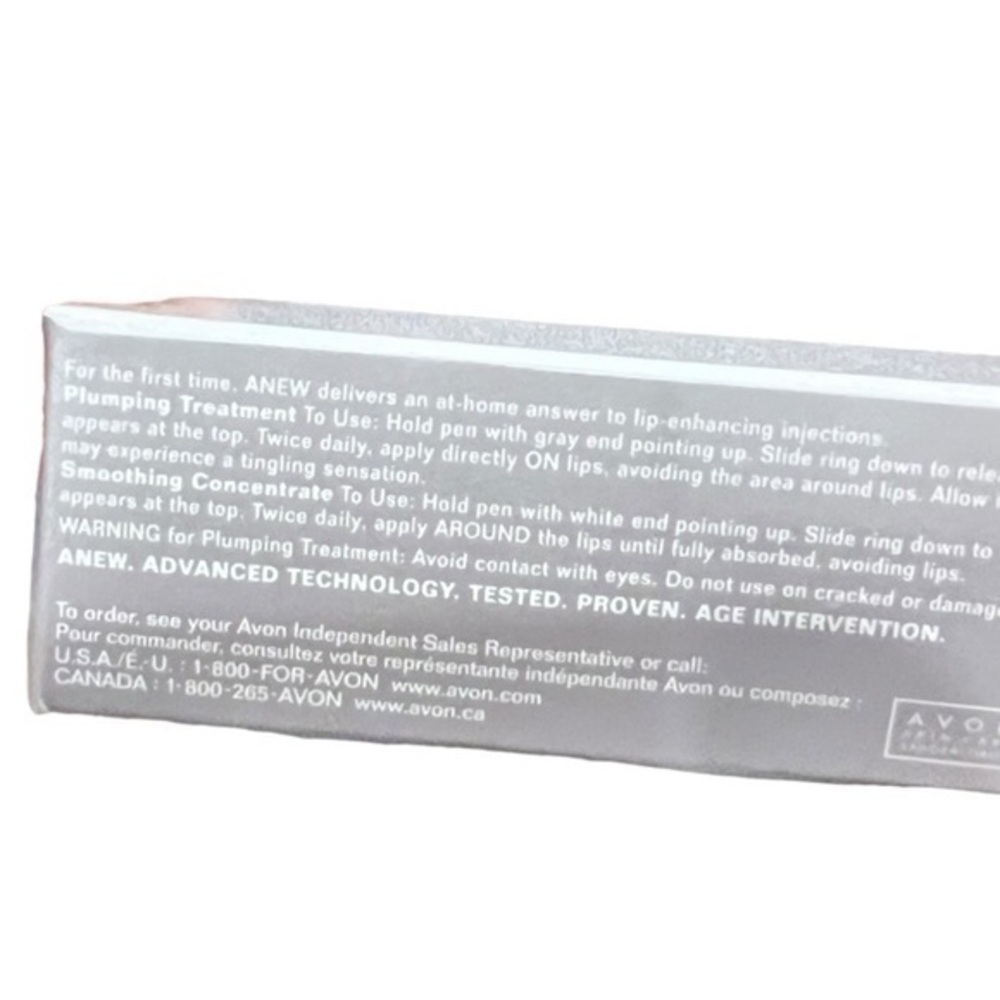 Avon Anew Clinical Plump & Smooth Lip System NEW In Original Box‎ - Picture 10 of 13